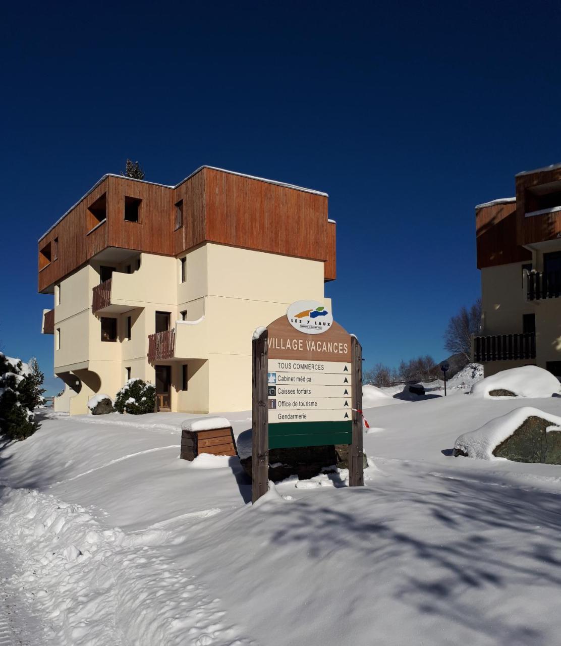 Hotel Vvf Les 7 Laux Massif De Belledonne Prapoutel Exteriér fotografie